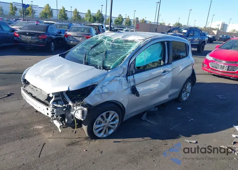 2021 Chevrolet Spark Fwd 1Lt Automatic из США, поврежденный, VIN KL8CD6SA0MC741062